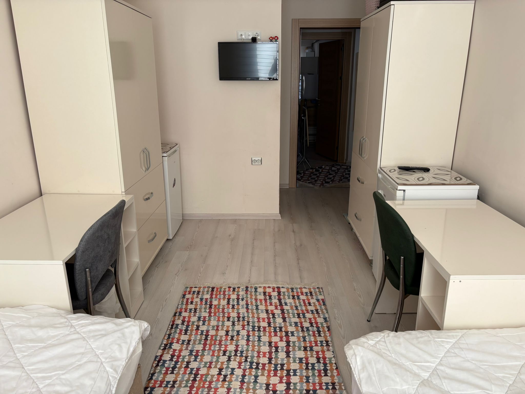 Eskişehir apart banyolu iki kişilik oda örneği